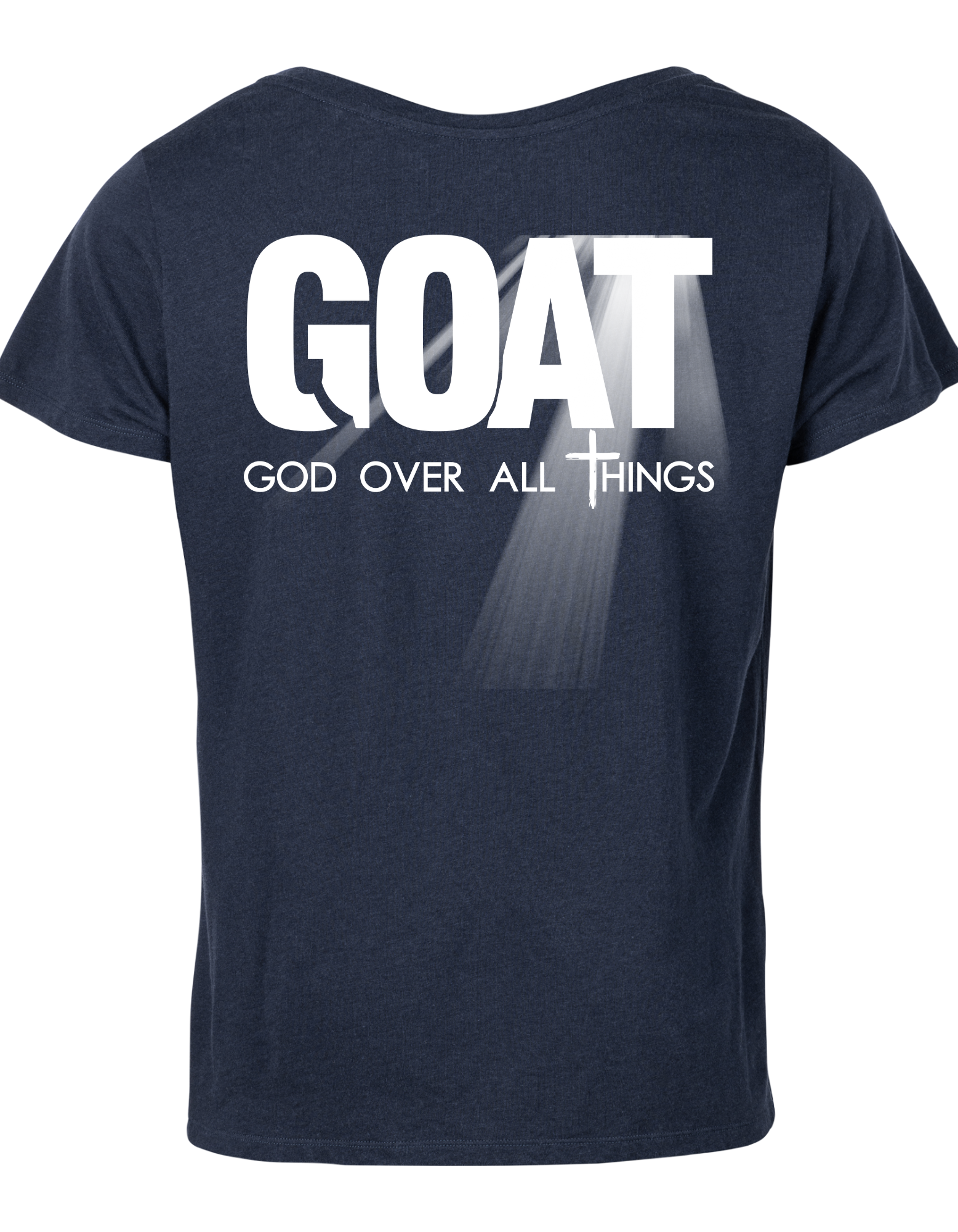 GOAT – God Over All Things Christian Gym T-Shirt