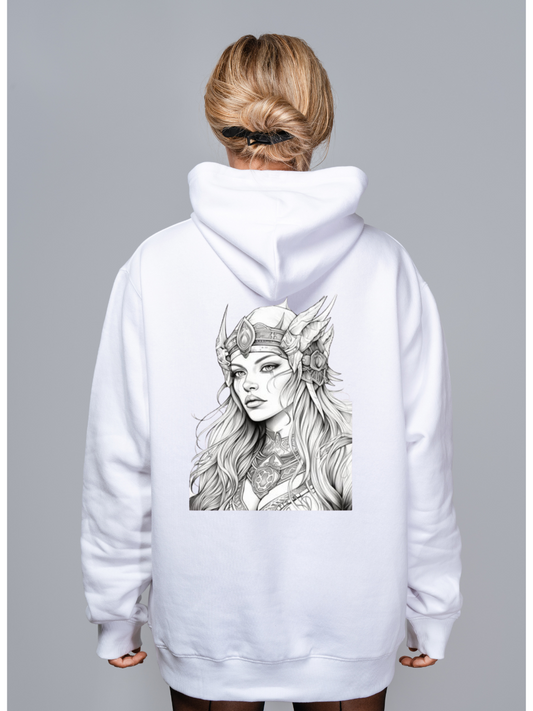 Lift Like a Valkerie Hoodie - Unleash Your Inner Warrior